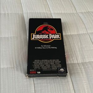 Jurassic Park Vintage VHS Tape